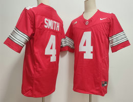 Nike Ohio State Buckeyes #4 Jeremiah Smith Red 2026 NCAA Jersey