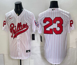Nike Philadelphia Phillies #23 White 2026 Field Of Dreams Stadium no name Baseball Jersey