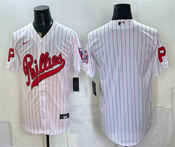 Nike Philadelphia Phillies Blank White 2026 Field Of Dreams Stadium Stitched Baseball Jersey