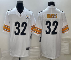 Nike Pittsburgh Steelers #32 Franco Harris White Vapor Untouchable Limited Authentic Stitched NFL Jersey