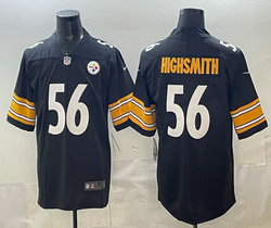 Nike Pittsburgh Steelers #56 Alex Highsmith Black Vapor Untouchable Authentic Stitched NFL Jersey
