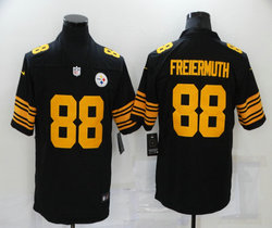 Nike Pittsburgh Steelers #88 Pat Freiermuth Black Rush Limited Authentic Stitched NFL Jersey