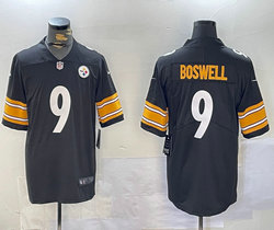 Nike Pittsburgh Steelers #9 Chris Boswell Black Vapor Untouchable NFL Jersey
