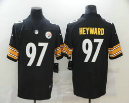 Nike Pittsburgh Steelers #97 Cameron Heyward Black Vapor Untouchable Limited Authentic Stitched NFL Jersey