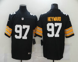 Nike Pittsburgh Steelers #97 Cameron Heyward Black New Vapor Untouchable Limited Authentic Stitched NFL Jersey