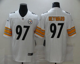 Nike Pittsburgh Steelers #97 Cameron Heyward White Vapor Untouchable Limited Authentic stitched NFL jersey