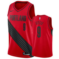 Nike Portland Trail Blazers #9 Nassir Little Red Game Authentic Stitched NBA Jersey