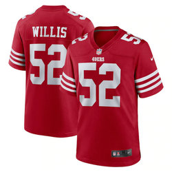 Nike San Francisco 49ers #52 Patrick Willis Red 2022 Vapor Untouchable Authentic Stitched NFL Jerseys