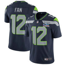 Nike Seattle Seahawks 12th Fan Blue Super Bowl LX 60 Patch Jersey