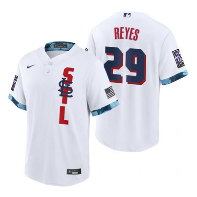 Nike St. Louis Cardinals #29 Alex Reyes 2021 All star White Game Authentic Stitched MLB Jersey