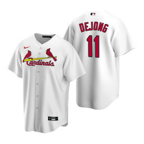 Nike St.Louis Cardinals #11 Paul DeJong White Game Authentic stitched MLB jersey