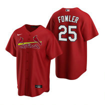 Nike St.Louis Cardinals #25 Dexter Fowler Red Game Authentic stitched MLB jersey