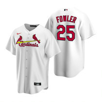 Nike St.Louis Cardinals #25 Dexter Fowler White Game Authentic stitched MLB jersey