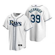 Nike Tampa Bay Rays #39 Kevin Kiermaier White Game Authentic stitched MLB jersey