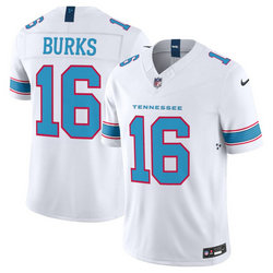 Nike Tennessee Titans #16 Treylon Burks 2026 White Authentic Stitched NFL Jersey