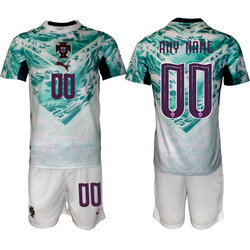 Portugal Custom Any Name away 2026 World Cup Soccer jersey