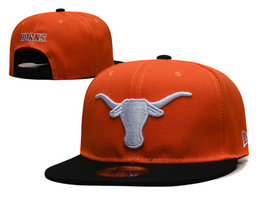 Texas Longhorns NCAA Snapbacks Hats YS 2
