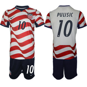 United States #10 Pulisic Home 2026 World Cup Soccer jersey