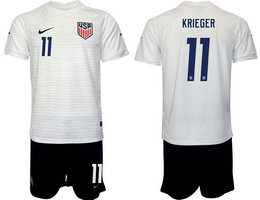 United States #11 DRIEGER 2022 World Cup National Soccer Jersey
