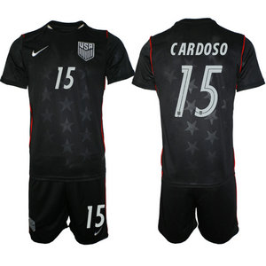 United States #15 Cardoso Away 2026 World Cup Soccer jersey