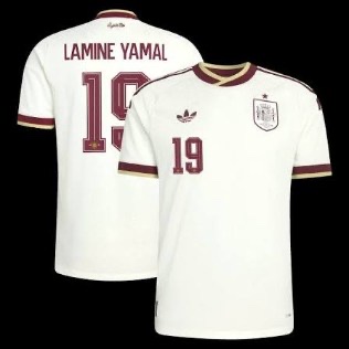 Women' custom White Spain jesey