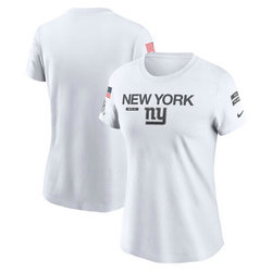 Women's New York Giants 2024 Salute To Service T-shirt