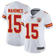Women's Nike Kansas City Chiefs #15 Patrick Mahomes II White Vapor Untouchable Authentic stitched NFL jersey