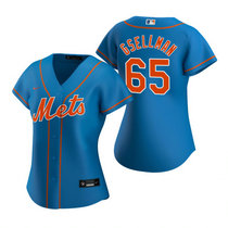 Women's Nike New York Mets #65 Robert Gsellman Royal Game Authentic Stitched MLB Jersey