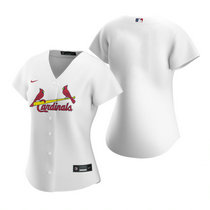 Women's Nike St.Louis Cardinals #Blank White Game Authentic stitched MLB jersey