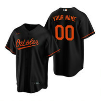 Youth Custom Nike Baltimore Orioles Any Name Black Game Authentic stitched MLB jersey