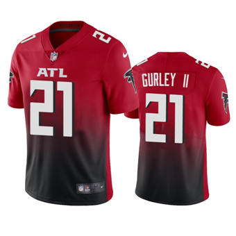 Youth Nike Atlanta Falcons #21 Todd Gurley II Red Game Authentic Stitched NFL Jersey
