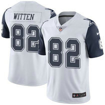 Youth Nike Dallas Cowboys #82 Jason Witten White Rush Authentic Stitched NFL Jersey