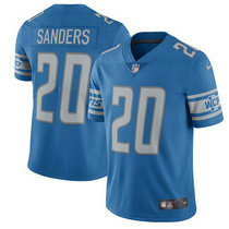 Youth Nike Detroit Lions #20 Barry Sanders Light Blue Vapor Untouchable Authentic stitched NFL jersey