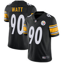 Youth Nike Pittsburgh Steelers #90 T. J. Watt Black Vapor Untouchable Limited Authentic Stitched NFL Jersey